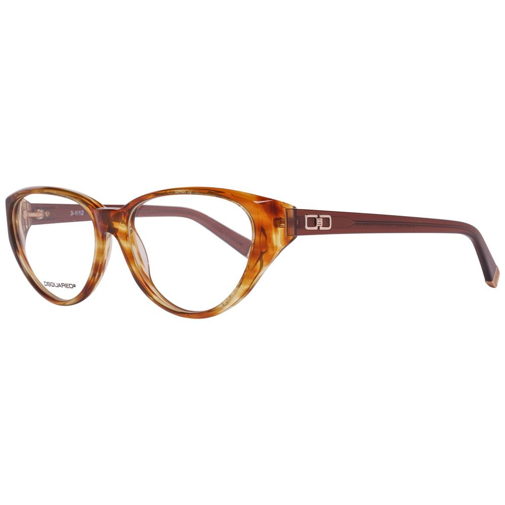 Dsquared² kahverengi plastik çerçeveler